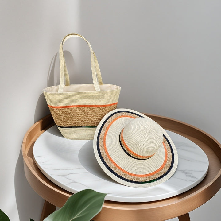 Beach bag and sun hat Stornfield