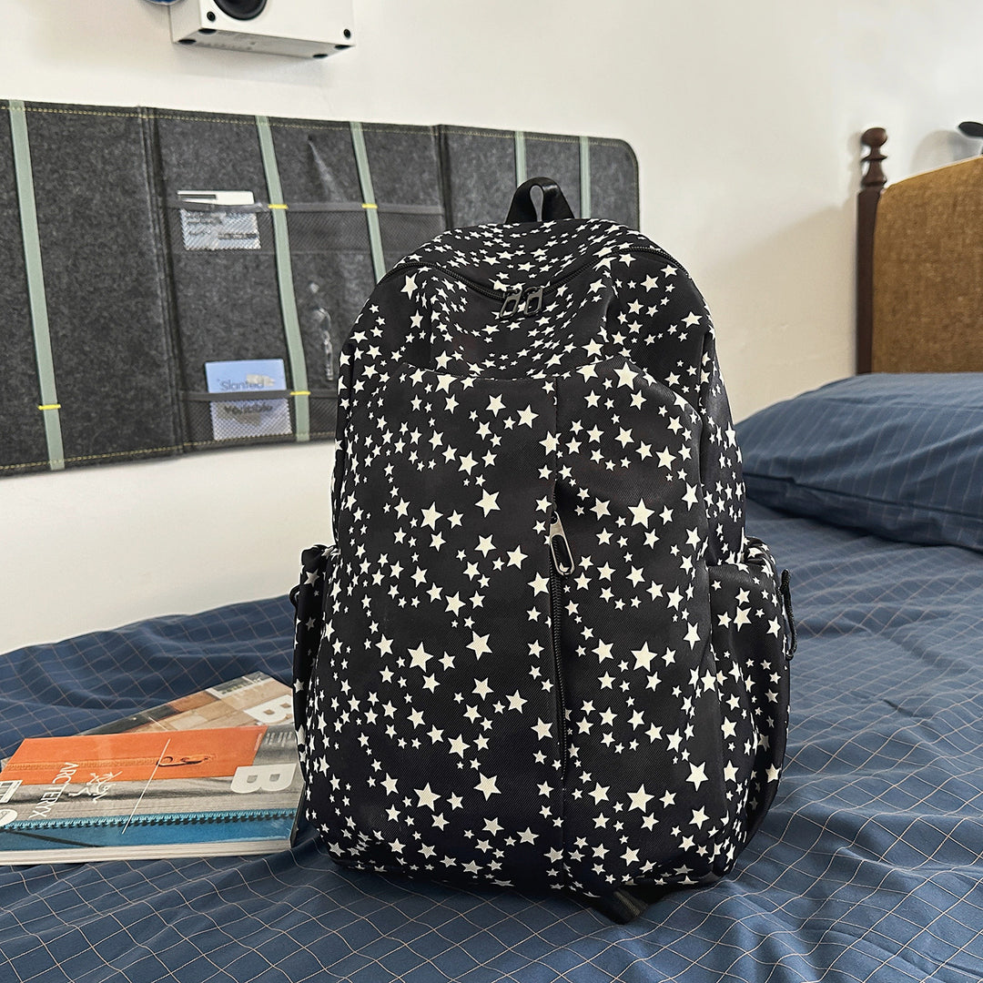 Casual Star-Patterned Backpack Stornfield 1791206130