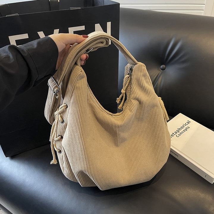 Casual Textured Hobo Bag Stornfield