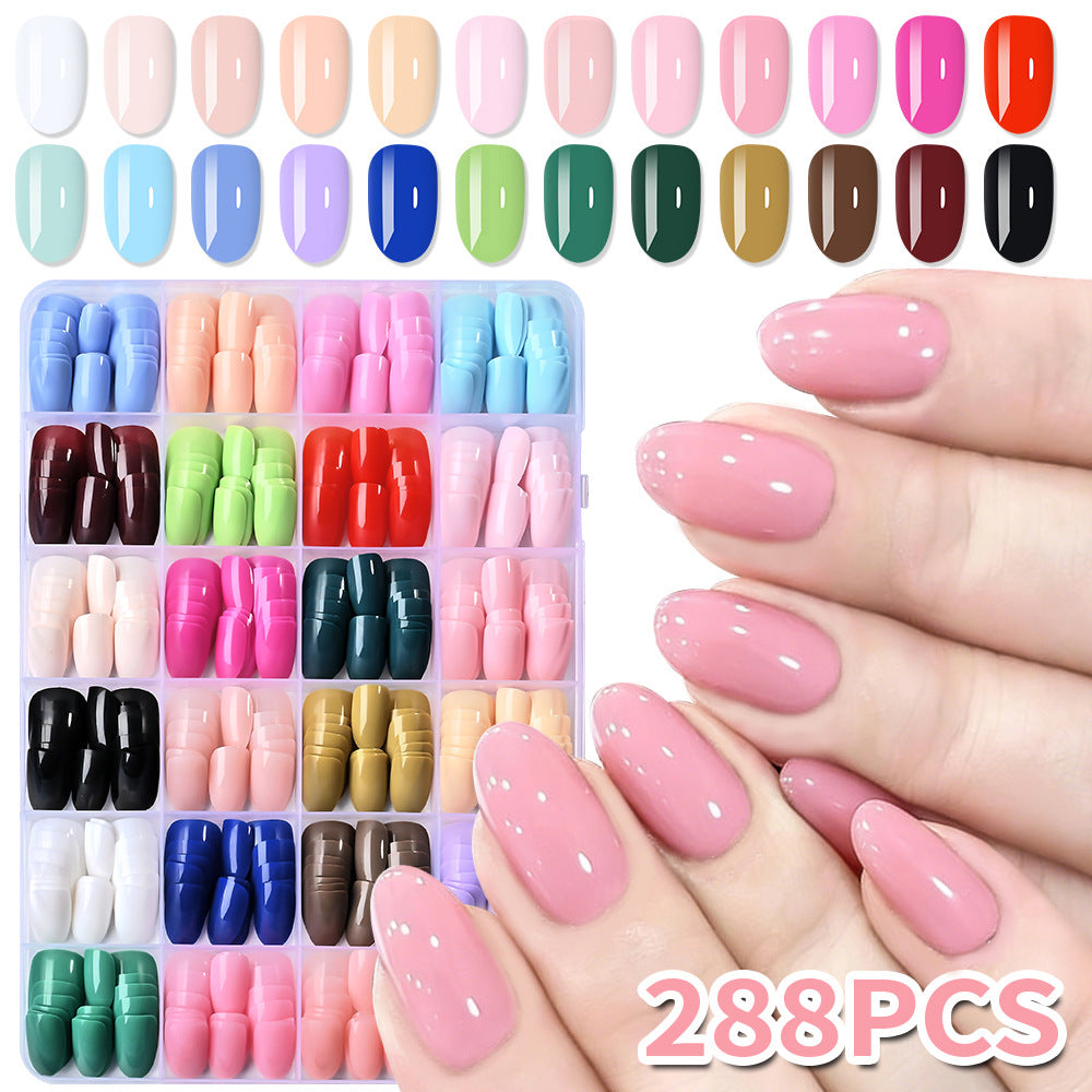Premium Soft Gel Press-On Nail Tips Collection Stornfield