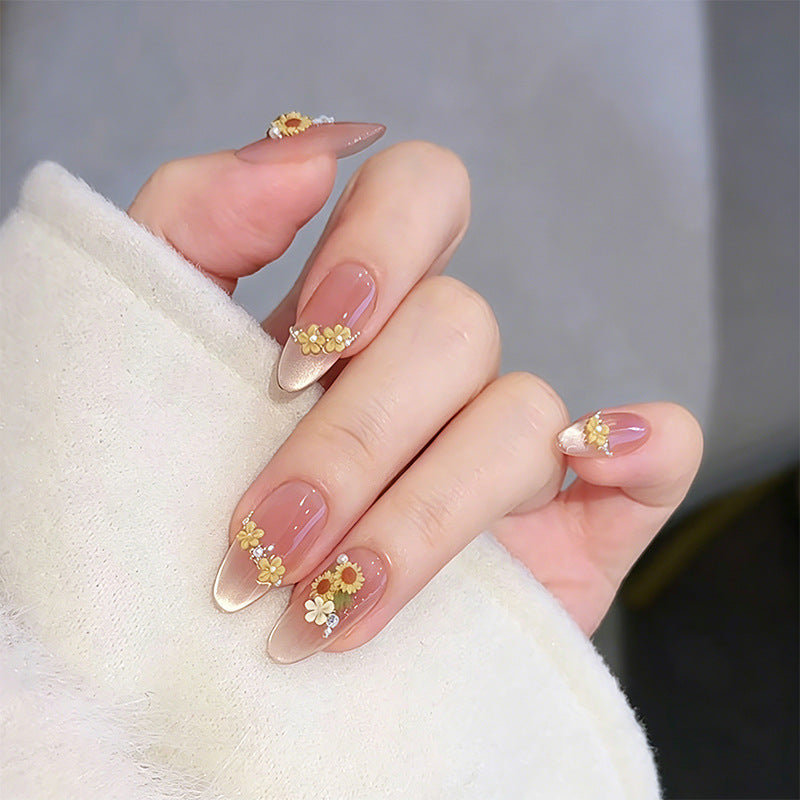 Nail art set with elegant glitter accents Stornfield