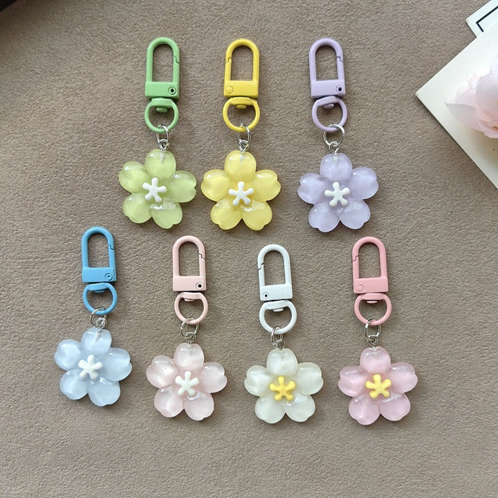 Key ring with flower motif Stornfield