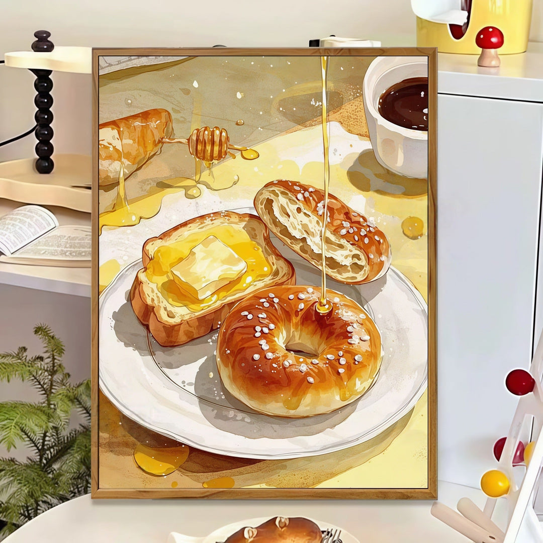 Whimsical Culinary Art Print Stornfield
