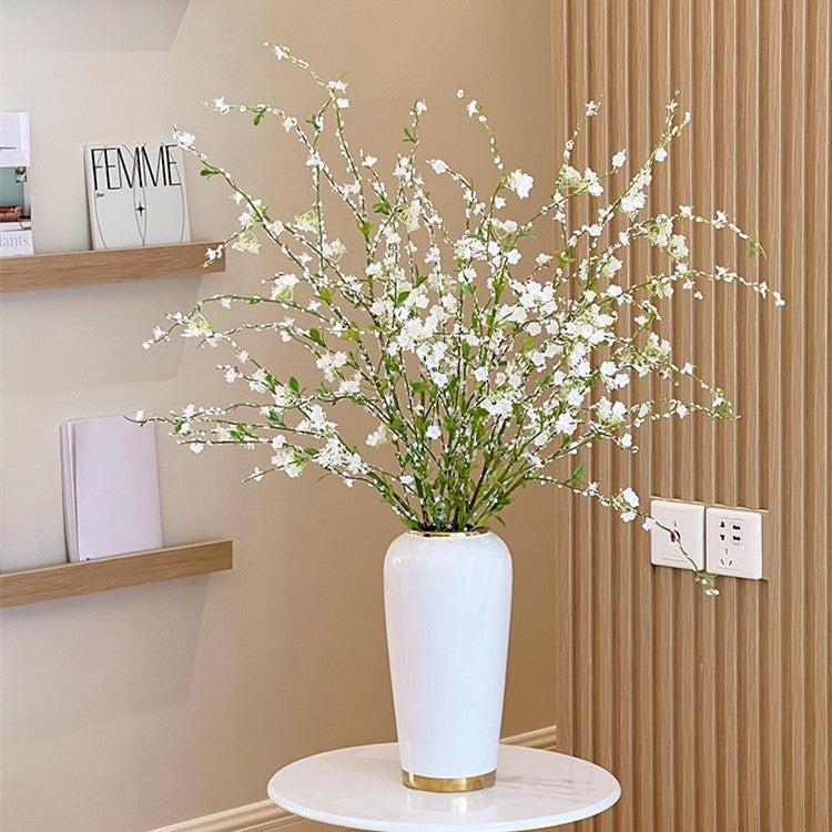 Contemporary Elegant Ceramic Floral Vase