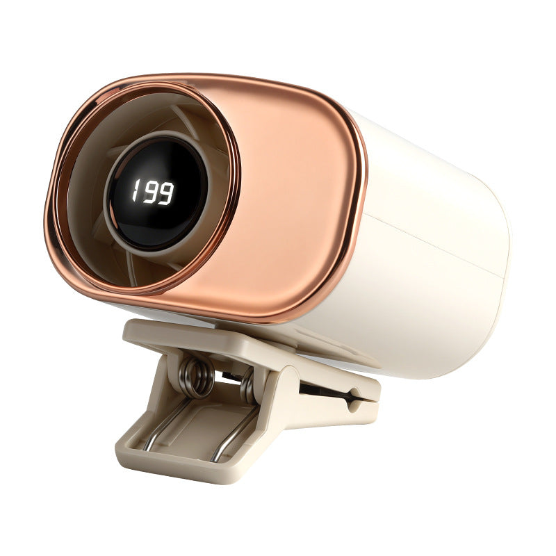 Women's compact USB air circulator with digital display Stornfield