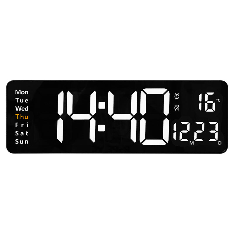 Digital wall clock with multifunctional LED display Stornfield