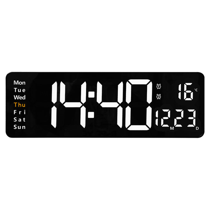 Digital wall clock with multifunctional LED display Stornfield