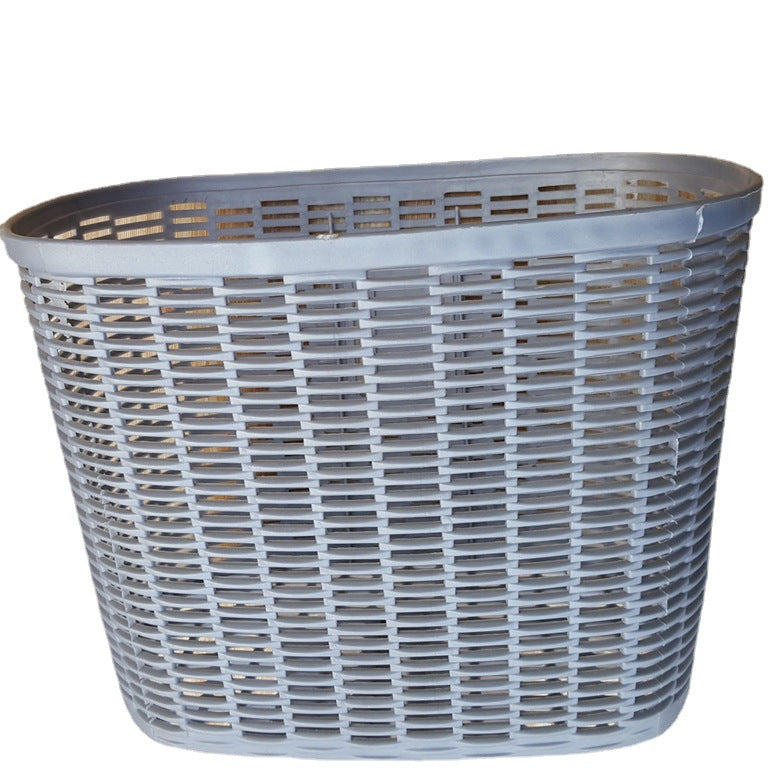 durable ventilated plastic laundry hamper with woven grid design Stornfield