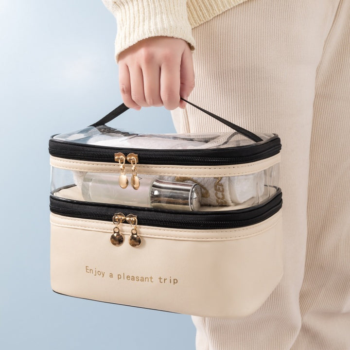 Dual-Layer Transparent Cosmetic Organizer Stornfield