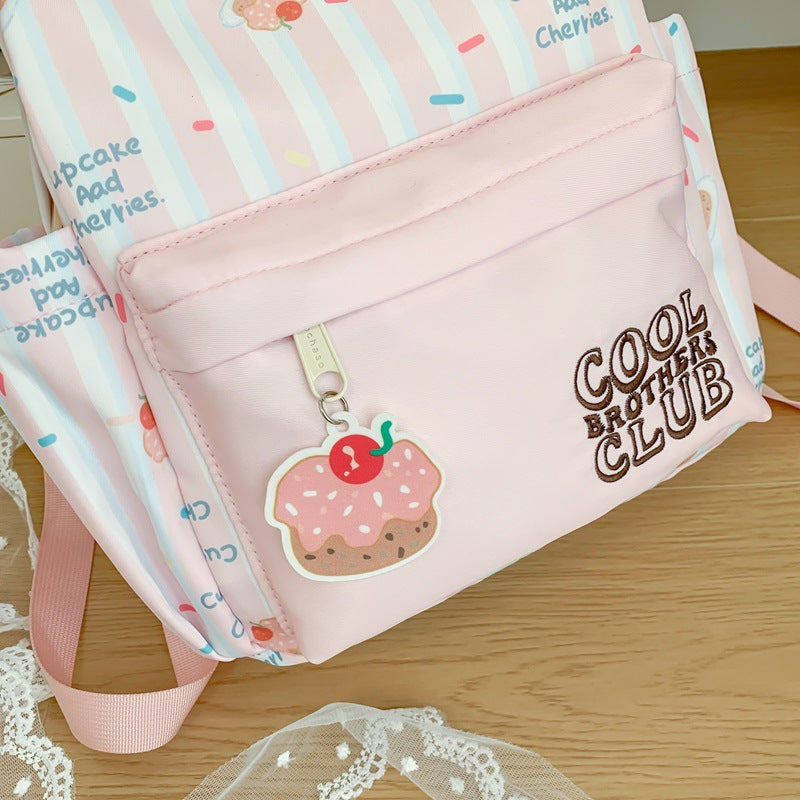 Playful Cupcake-Themed Mini Backpack Stornfield