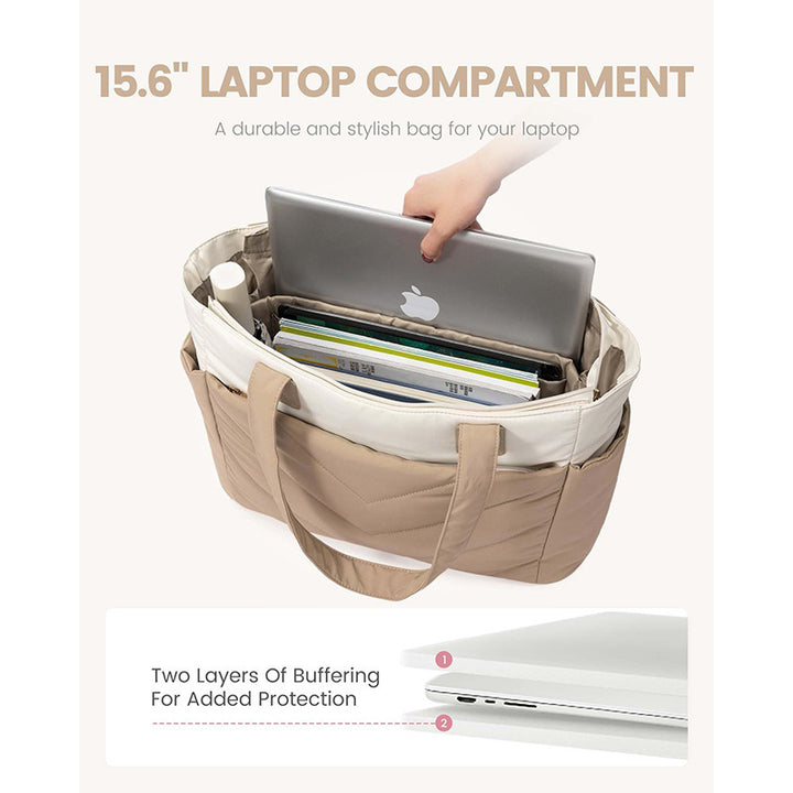 Elegant and Functional Tote Bag with Removable Interior Compartment Stornfield