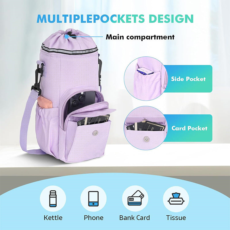 Multifunctional cooler bag with insulated interior compartment Stornfield