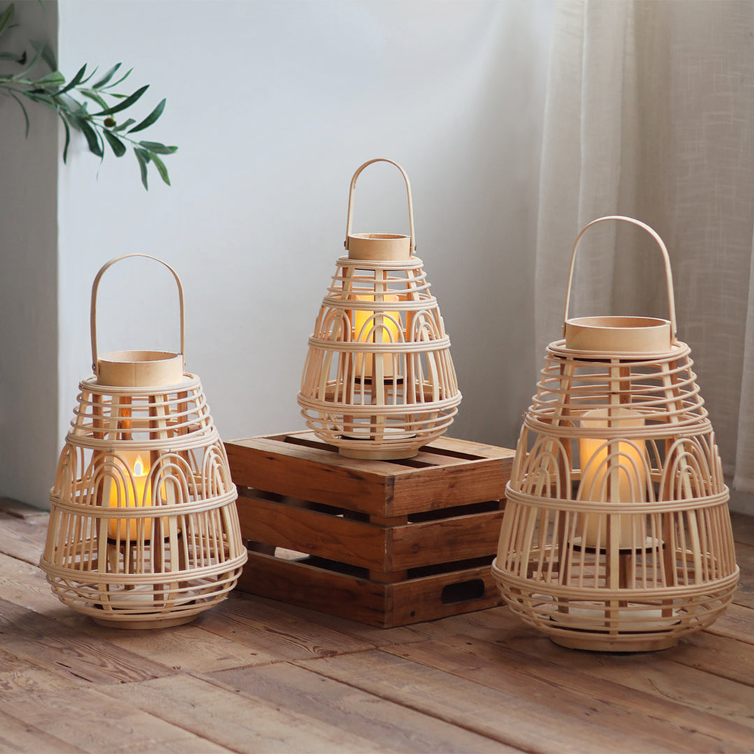 Handcrafted Rattan Lantern Stornfield