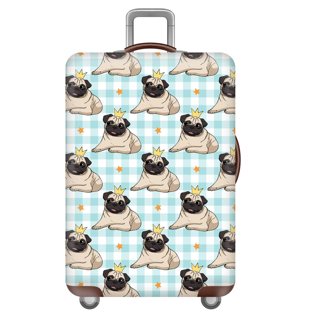 Unisex hard-shell suitcase with funny monster design Stornfield