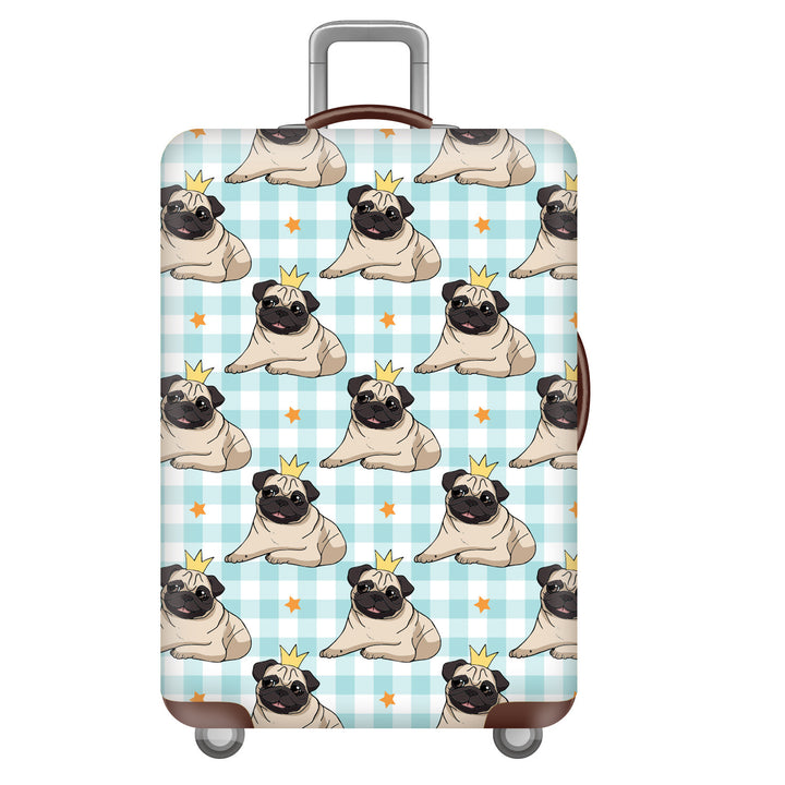 Unisex hard-shell suitcase with funny monster design Stornfield