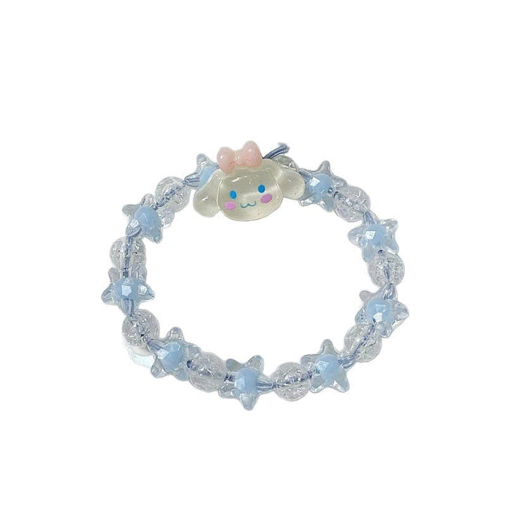 Playful bracelet with stars and cute pendant Stornfield