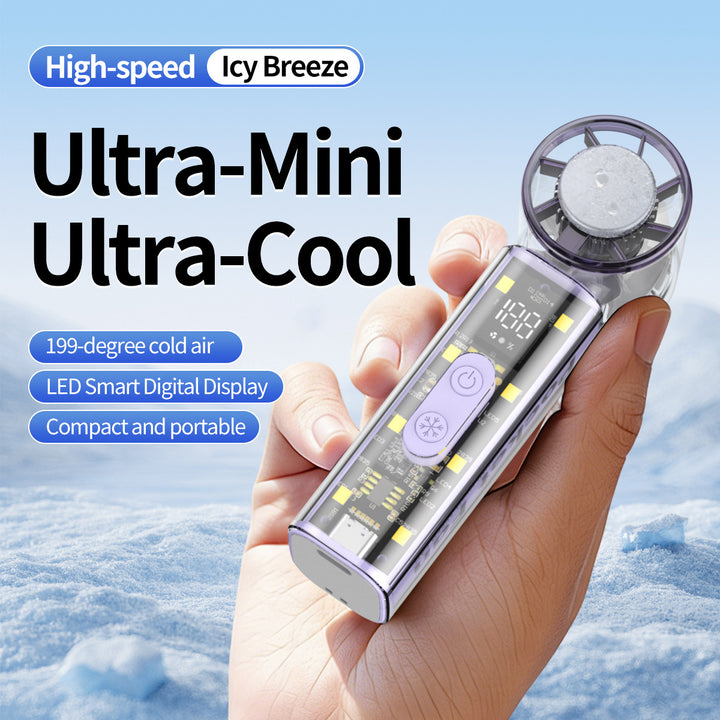 Unisex Pocket-Sized High-Speed Cooling Fan Stornfield