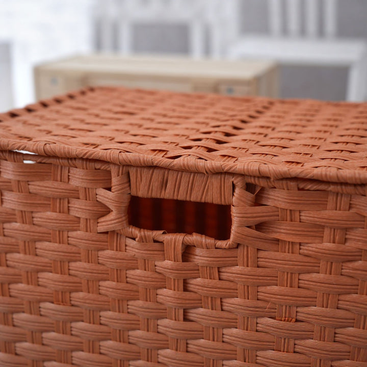 Storage box made of sturdy braided material Stornfield