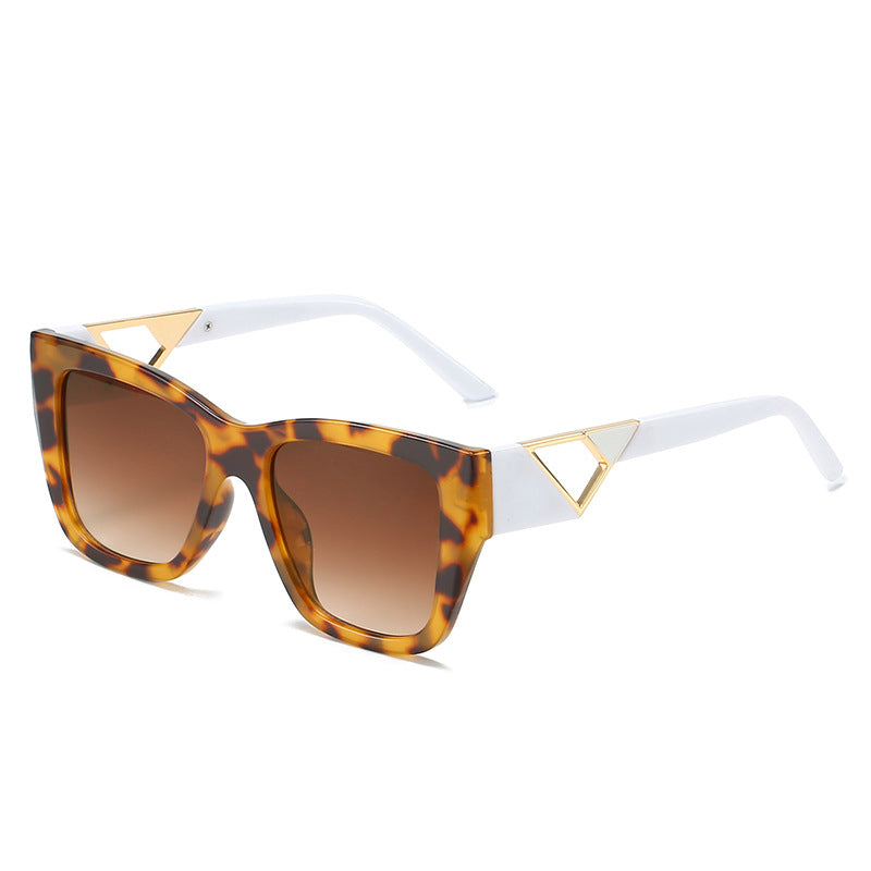 Women's Oversized Sunglasses with Modern Geometric Design and Elegant Metal Accent Stornfield