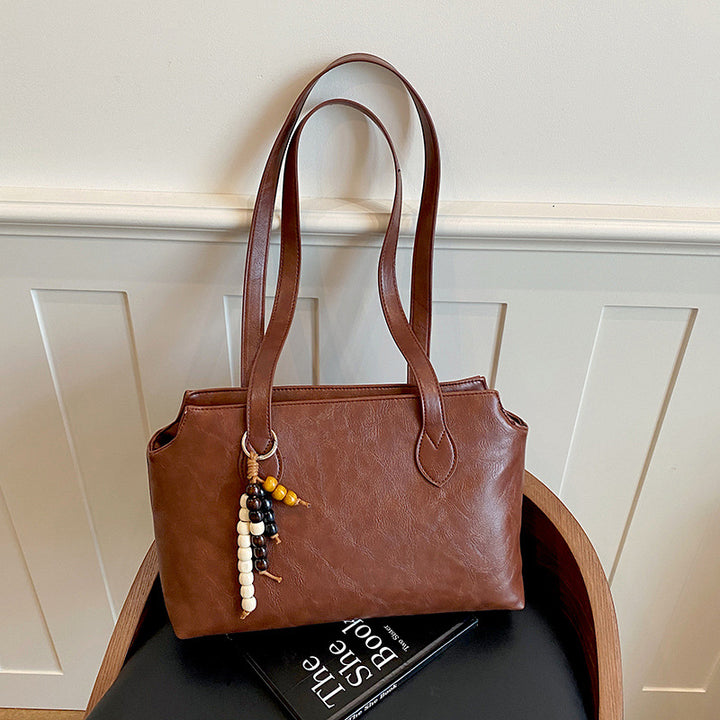 Structured Leather Tote