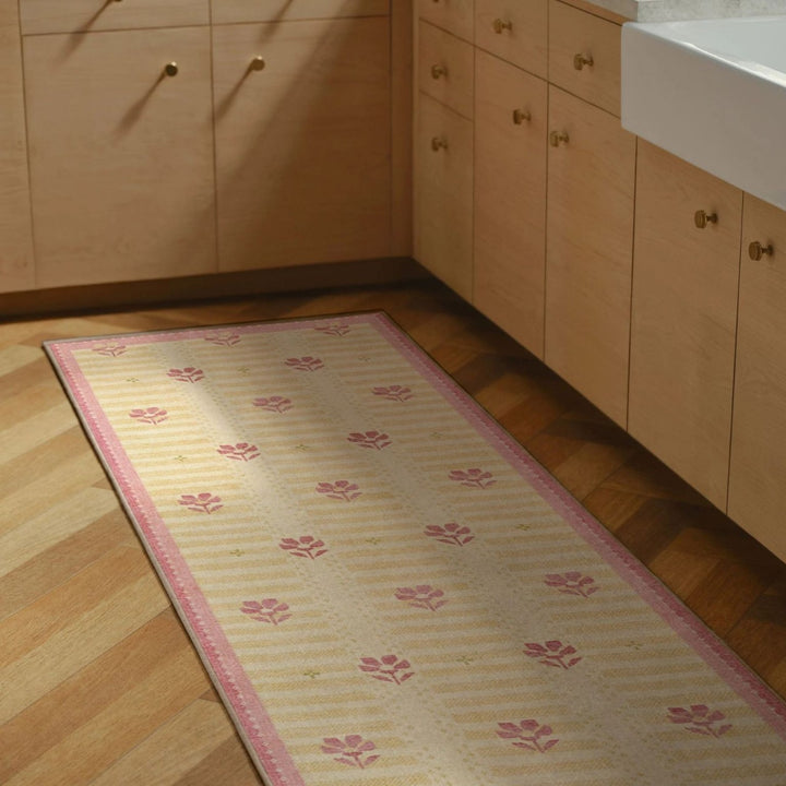 Contemporary Geometric Kitchen Runner