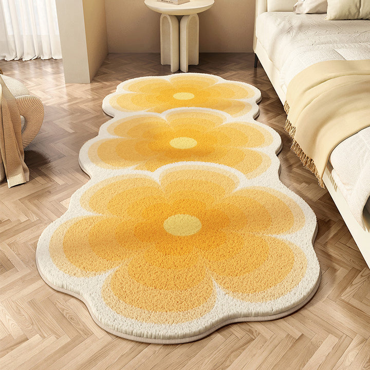 Flower Pattern Comfort Carpet