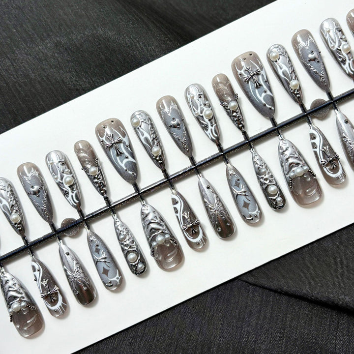Elegant Ombre Art Press-On Nails