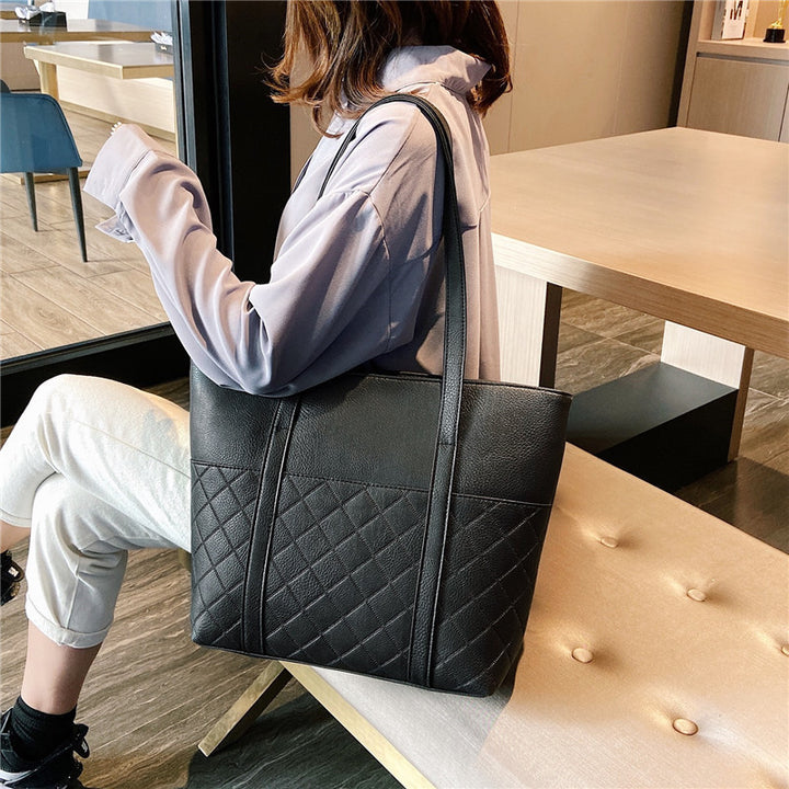 Elegant Textured Tote Bag