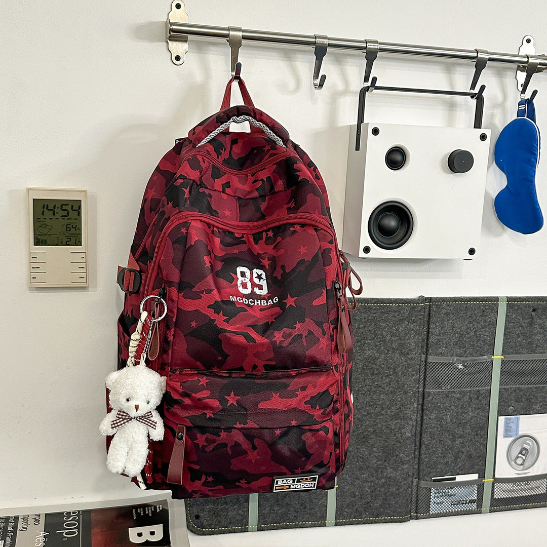 Versatile Camouflage Backpack with Multi-Pocket Design Stornfield