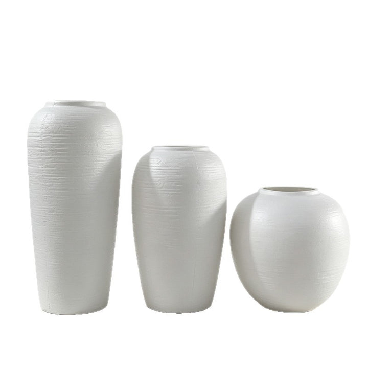 Textured Ceramic Decorative Floor Vase Stornfeild