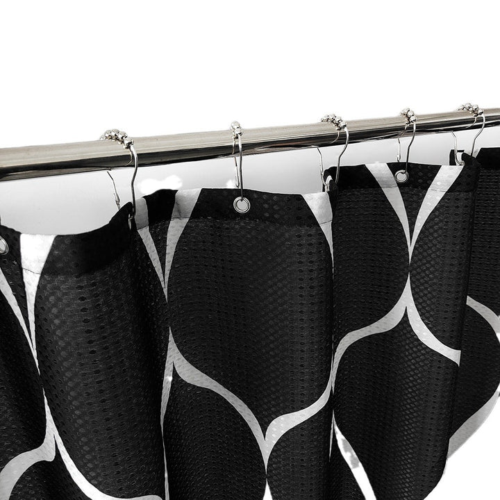 Geometric Pattern Shower Curtain Stornfield