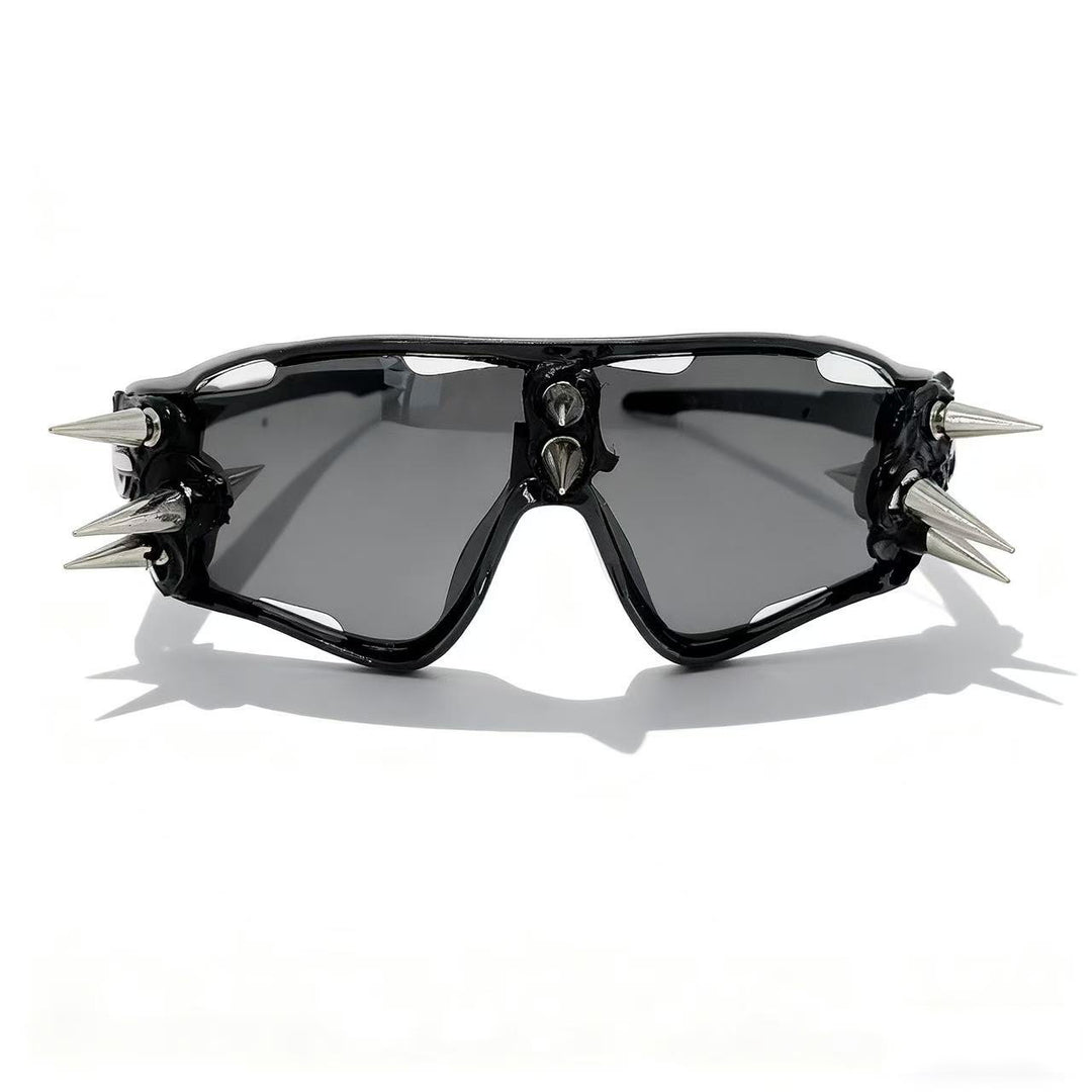Women's edgy sports sunglasses with sharp accents Stornfield
