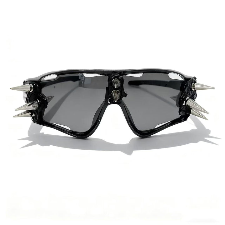 Women's edgy sports sunglasses with sharp accents Stornfield