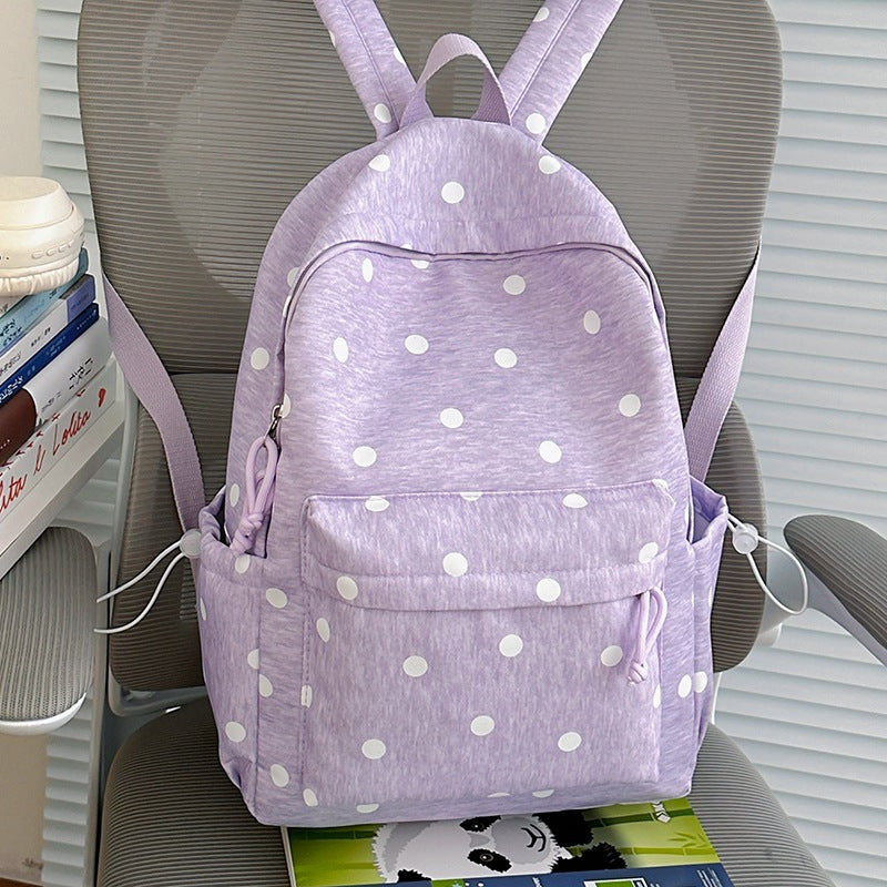 Polka Dot Patterned Backpack Stornfield 1791205640