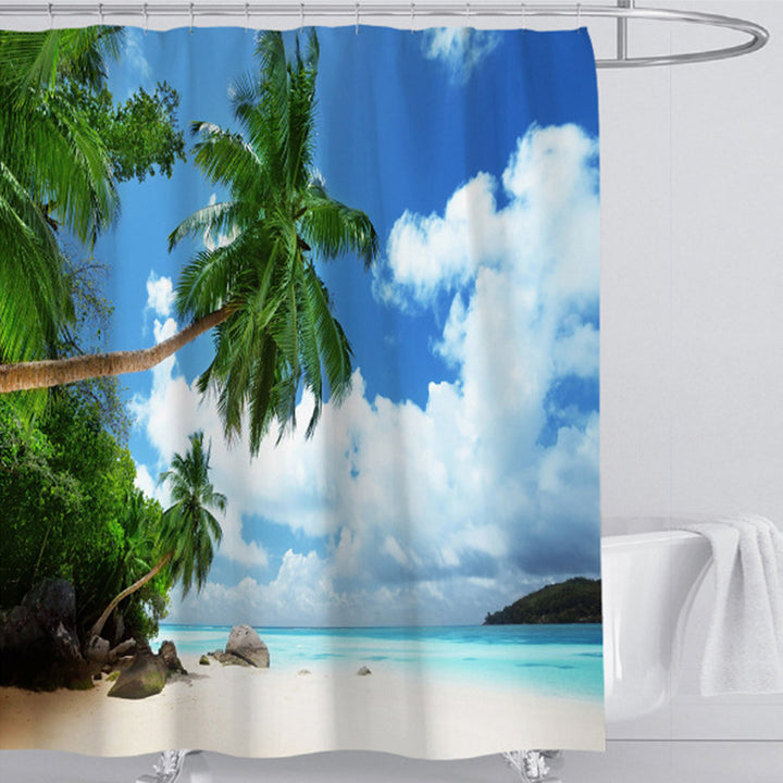 Beach-Themed Shower Curtain Stornfield