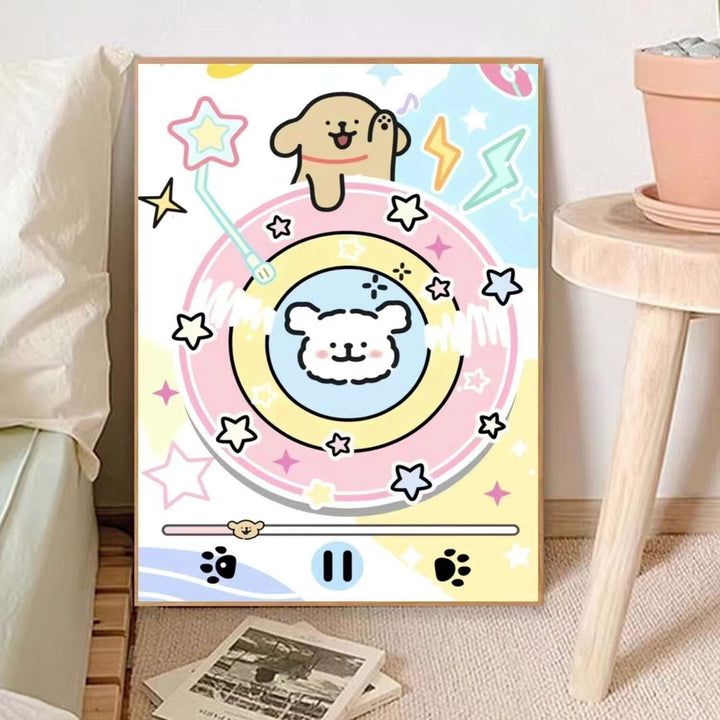 Cute Animal-Themed Illustrative Wall Art Stornfield