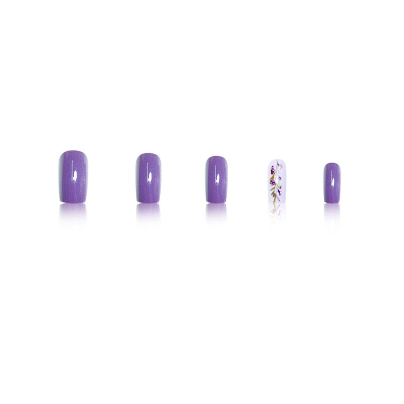 Elegant Floral Design Nail Wraps Stornfield