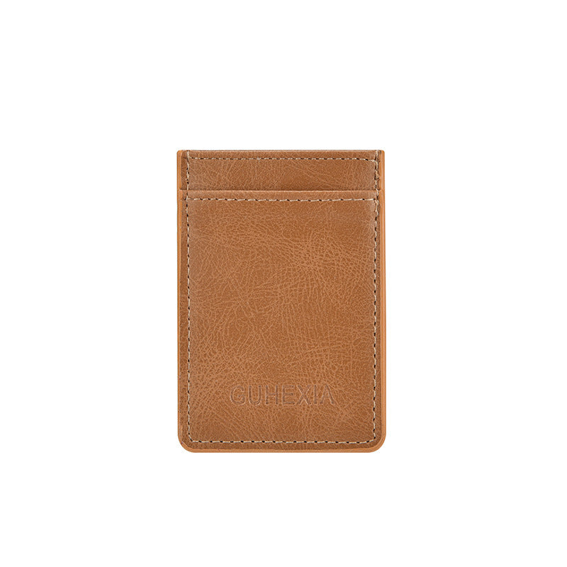 Sleek Leather Card Holder Stornfield
