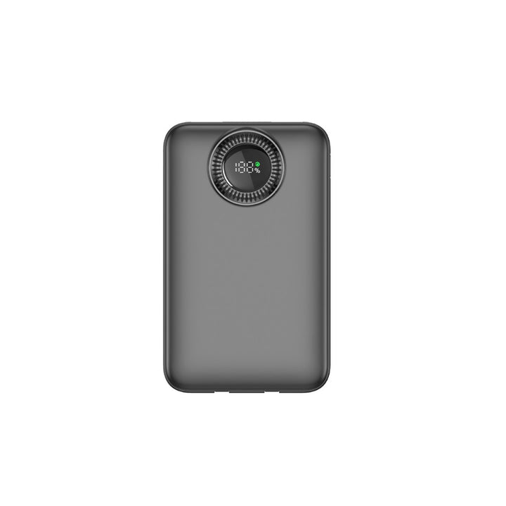 Portable high-performance power bank with inductive charging technology and digital display Stornfield