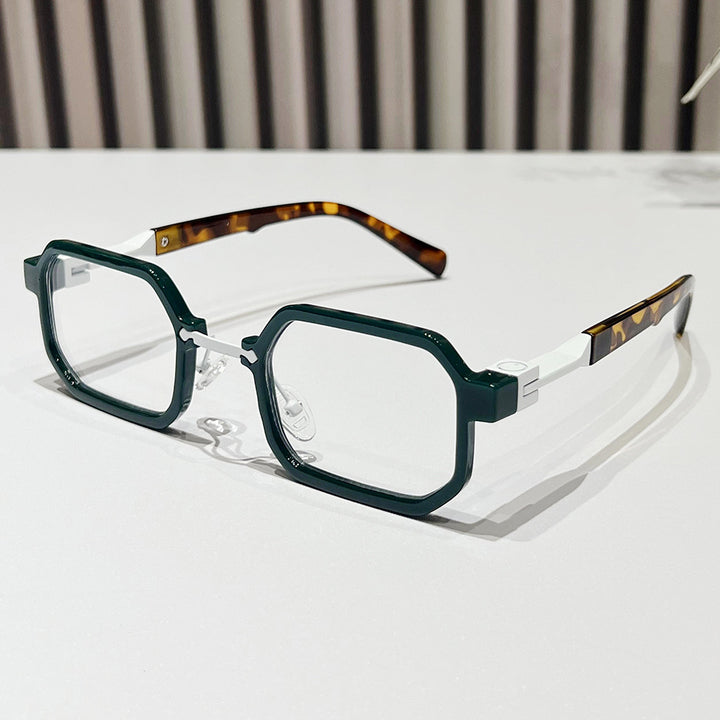 Modern Geometric Rectangle Sunglasses Stornfield