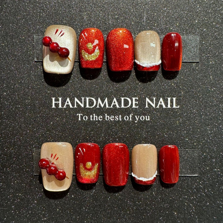 Handcrafted Decorative Press-On Nail Kit