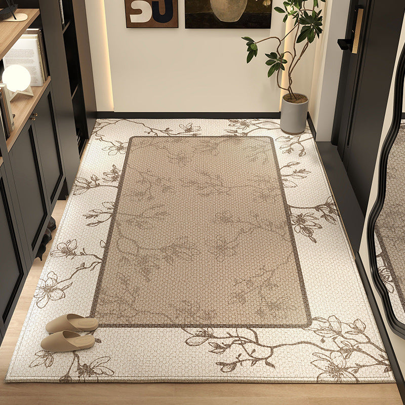 Floral Pattern Decorative Area Rug