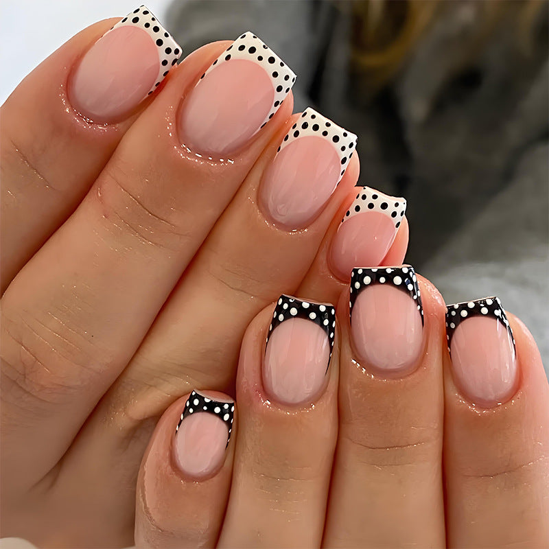 Nail art set with elegant dots and modern accents Stornfield