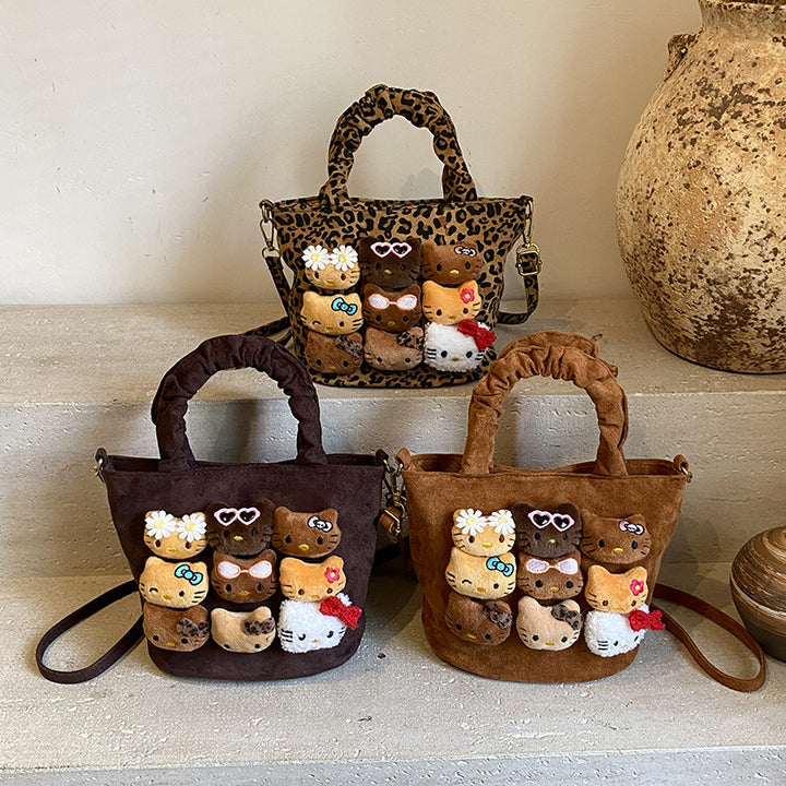 Cute Plush Character Handbag