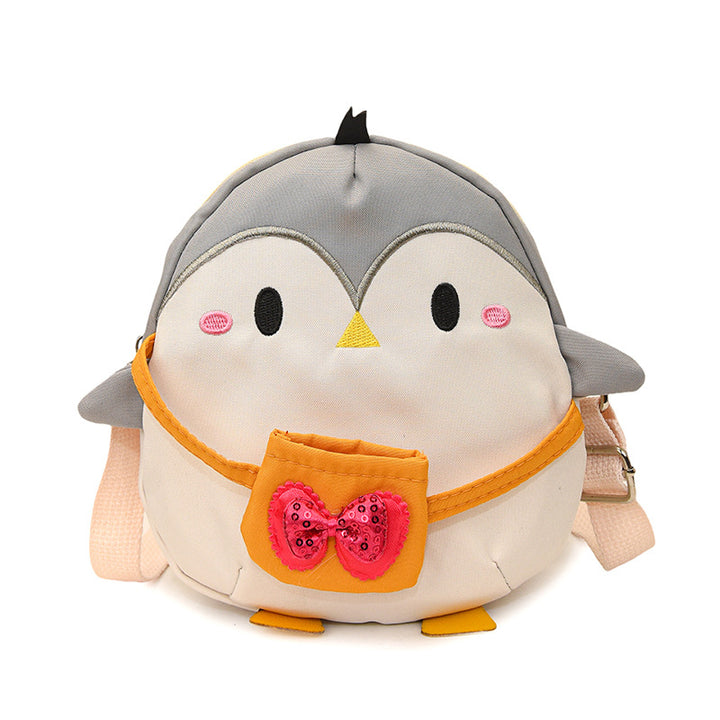 Plush children's backpack in cute penguin design Stornfield