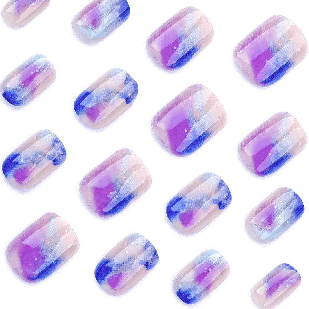 Glamorous Nail Art with Elegant Gradient Stornfield