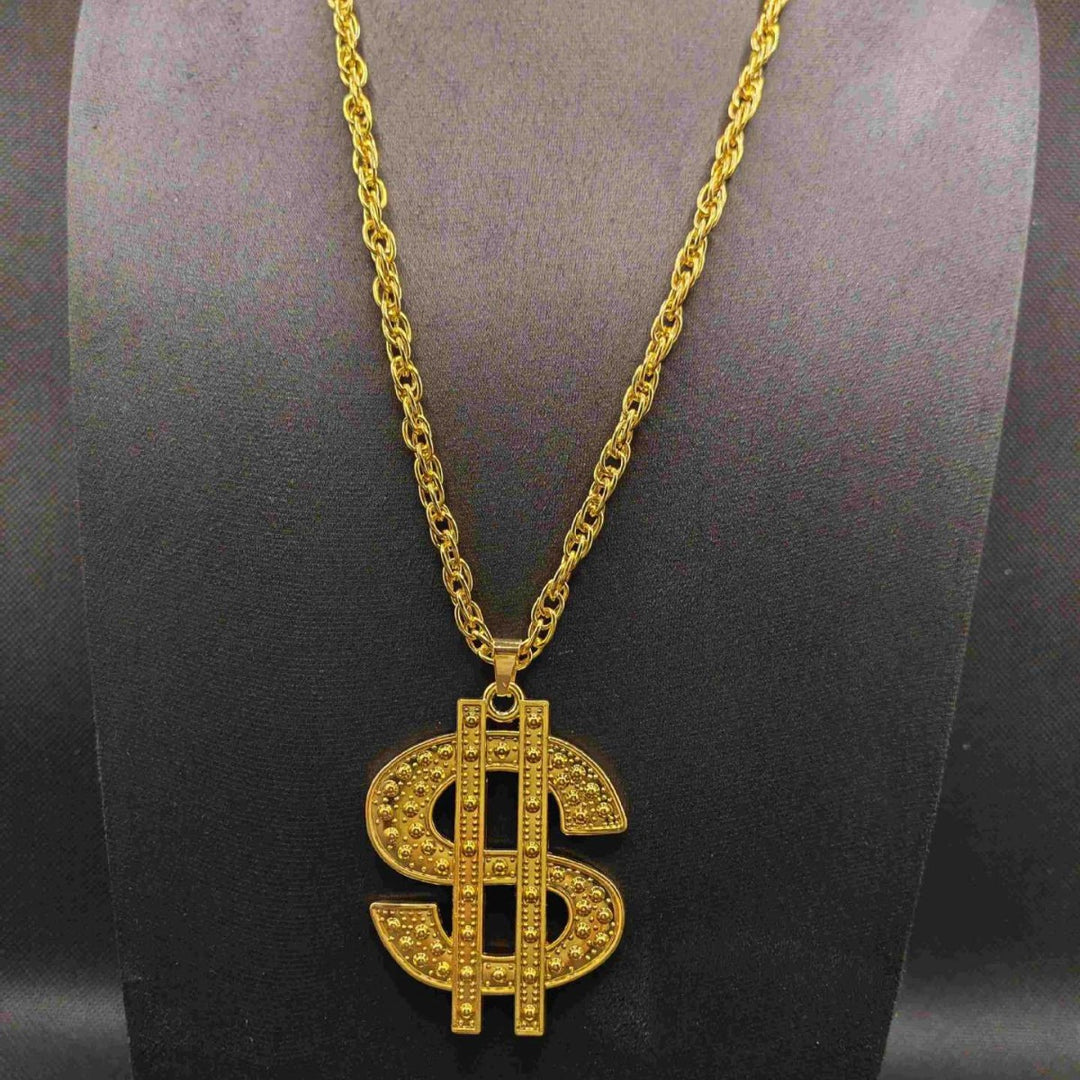 Statement Dollar Sign Necklace Stornfield