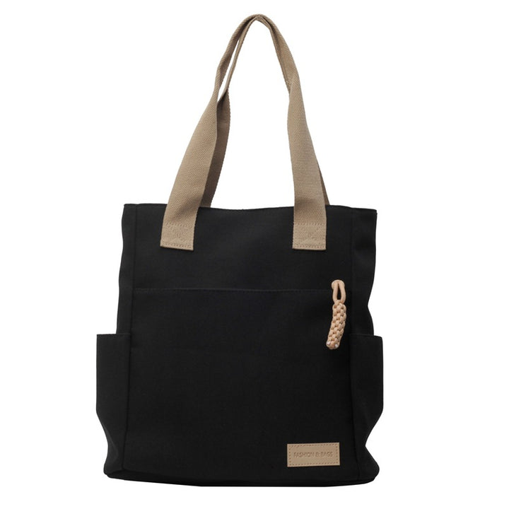 Stylish Multi-Pocket Casual Tote Bag