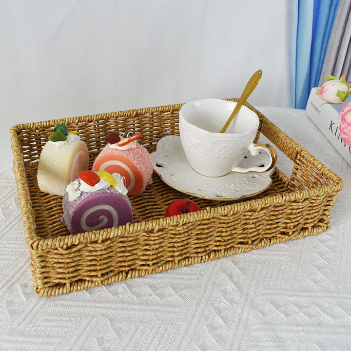 Handwoven Decorative Storage Tray Stornfield