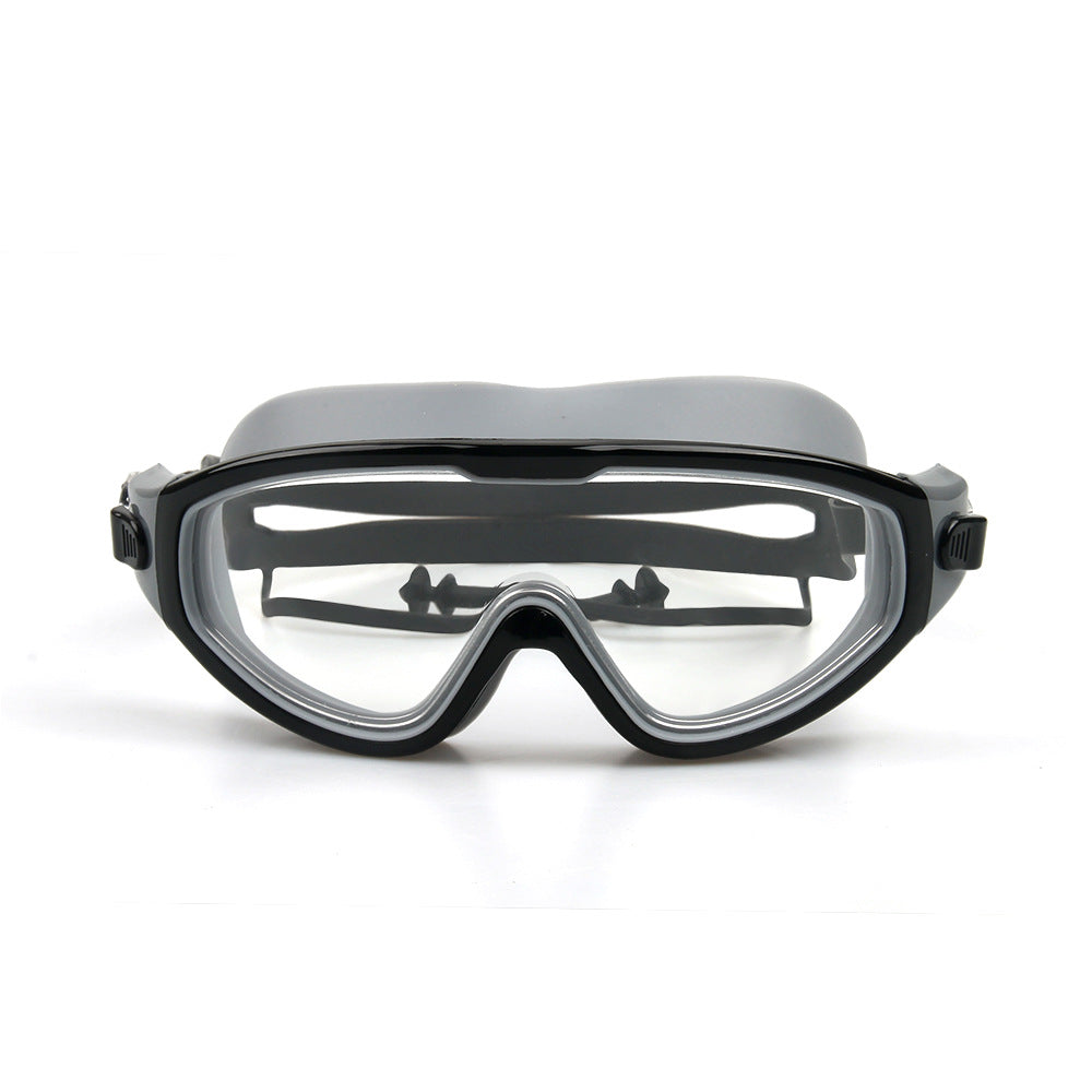 Waterproof swimming goggles with adjustable nose piece Stornfield